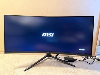 MSI Curved Gaming Monitor 34” Computer Screen