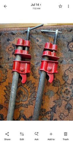I Beam Pipe Bar Clamp cast iron (2)