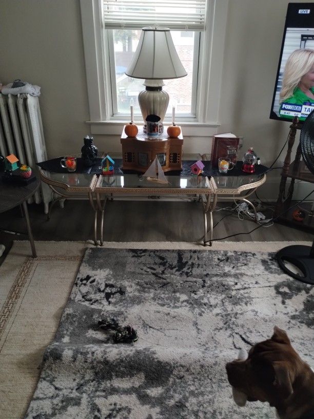 Antique Three-piece End Table 