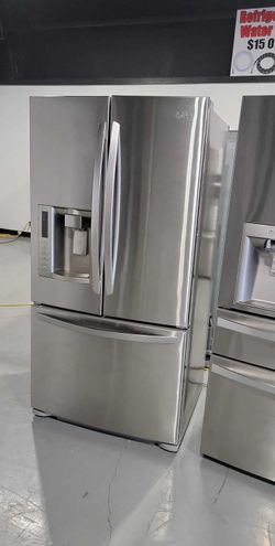 LG 3-Door Stainless Steel Refrigerator Fridge
