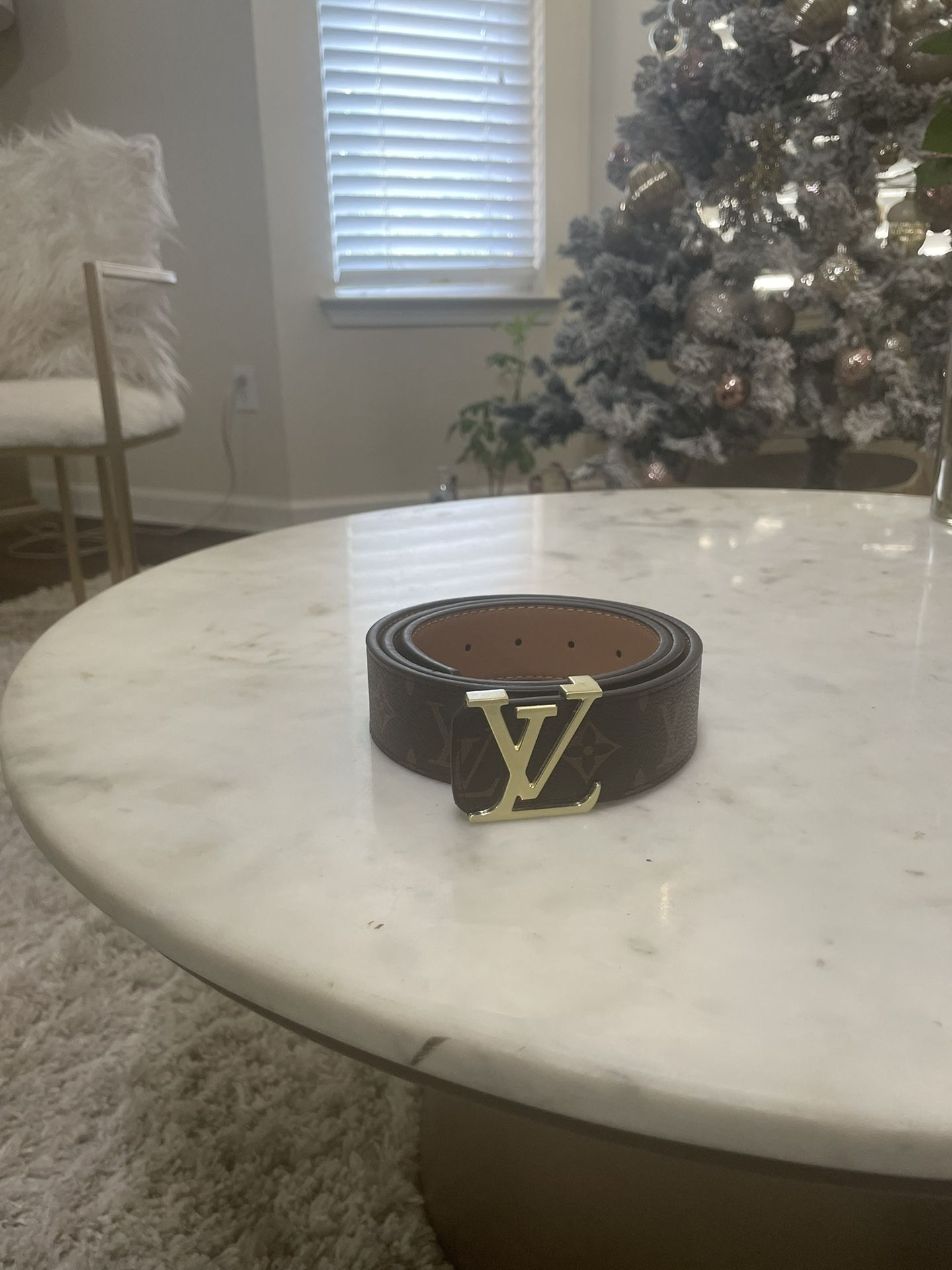 LOUIS VUITTON BROWN BELT