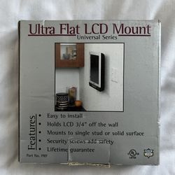 Small ultra flat LCD Screen wall mount hardware