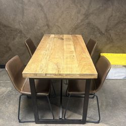 Dinning Table And Chairs