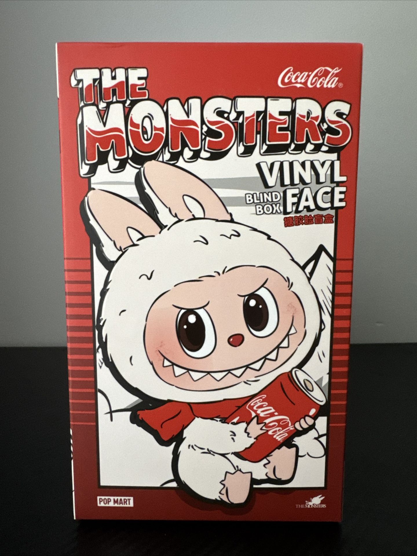 100% AuthenticPOPMART LABUBU THE MONSTERS COCA-COLA Plush pendant SEALED BLIND