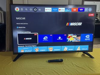 49” LG Ultra 4k HD  Smart TV with 4k Fire Stick and remotes in good working condition 