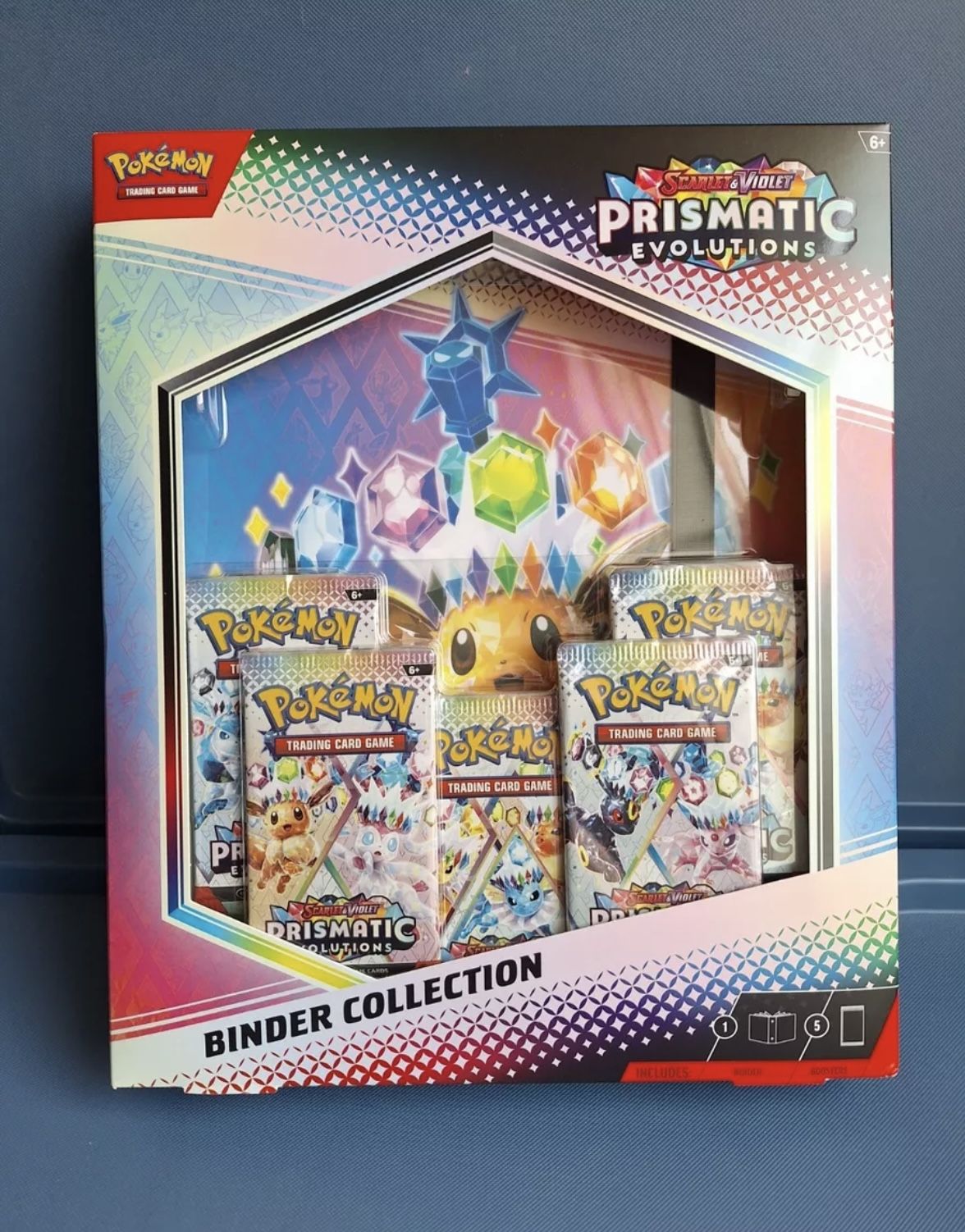 prismatic evolution card binder Prismatic Evolutions Binder Collection main image 1