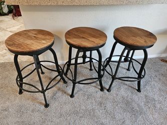 Set of Three Island/ Counter Stools