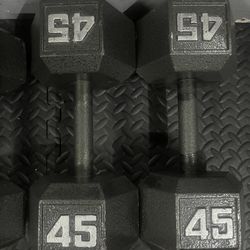 45lbs Dumbbell Set