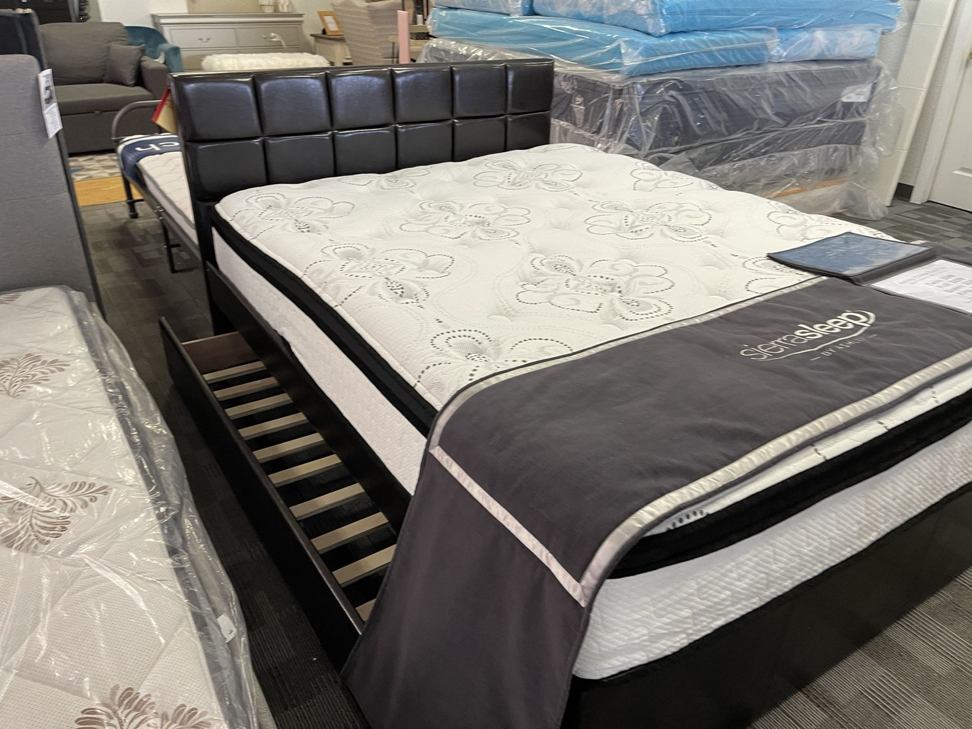 Full Over Twin Trundle Bed 