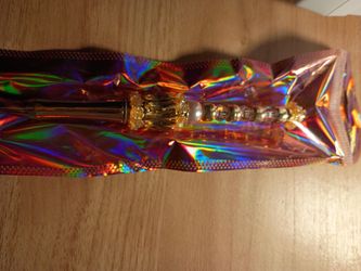 Decorative Beaded Pen in Holographic Bag