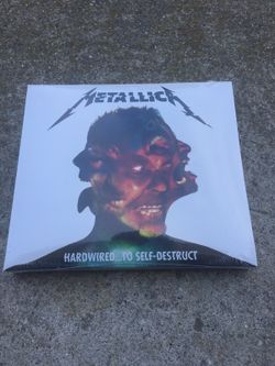 Metallica hardwired to self destruct CD new