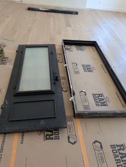 Custom metal door