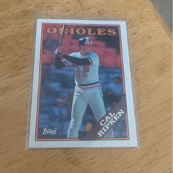 Baseball card Cal Ripken Jr B