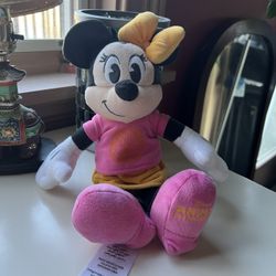 Minnie Mouse The Dino Institute 12” Plush Disney Animal Kingdom Dinoland USA