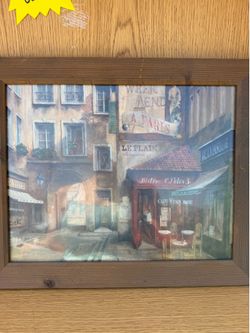 Small framed painting