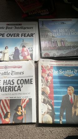 Barack Obama President Newspapers