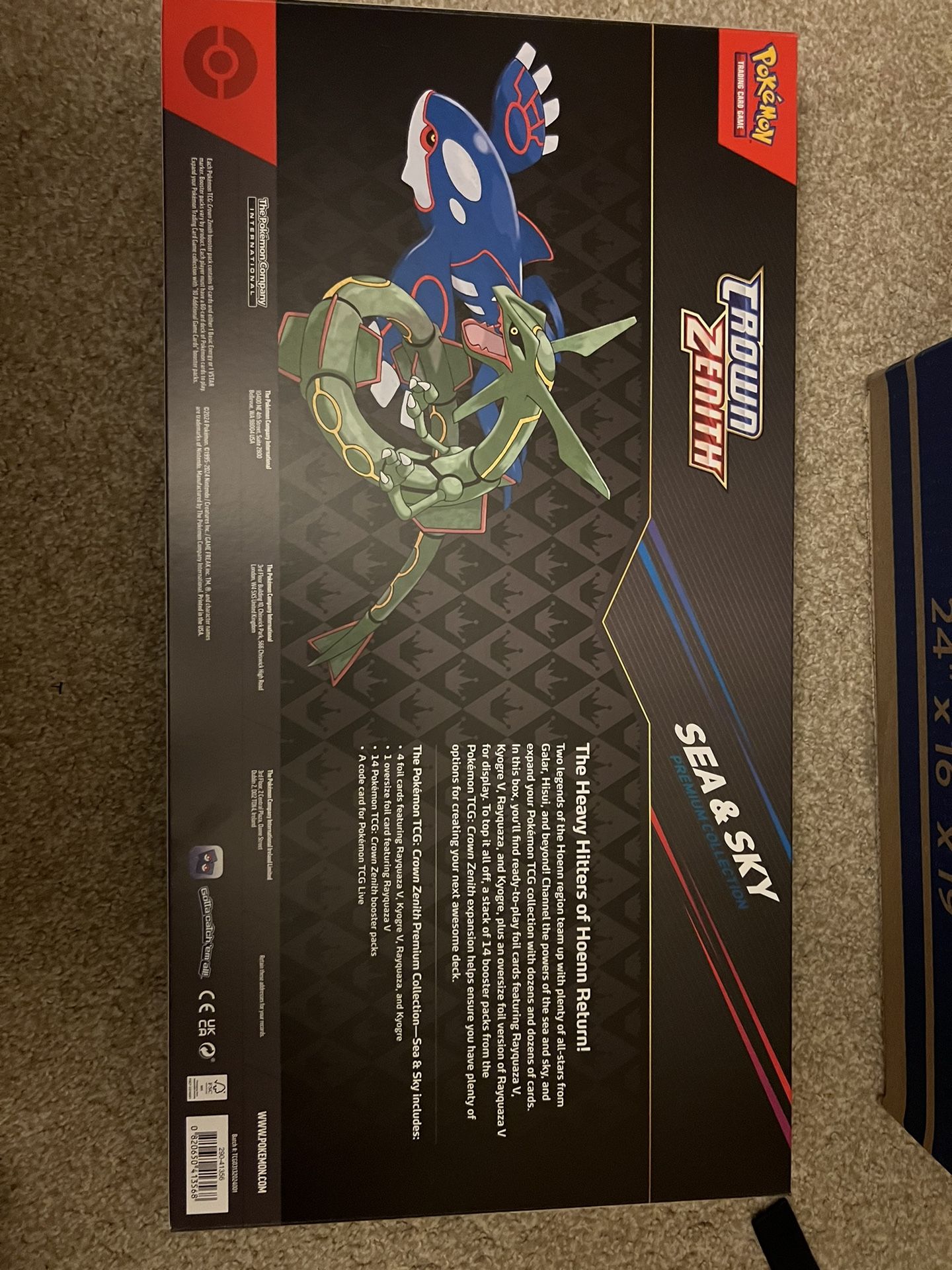 Pokemon Crown Zenith Sea And Sky Collection Box for Sale in Norco, CA -  OfferUp