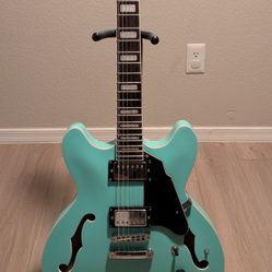 Redid Semi-Hollow Body Electric Guitar RD-100 Jazz Guitar with F-Hole,Maple neck,humbucker Pickups(