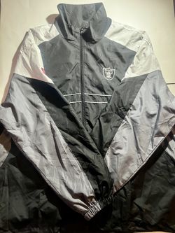 Vintage Raiders NFL Windbreaker Jacket