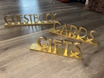 Wedding Quinceañera Signs 