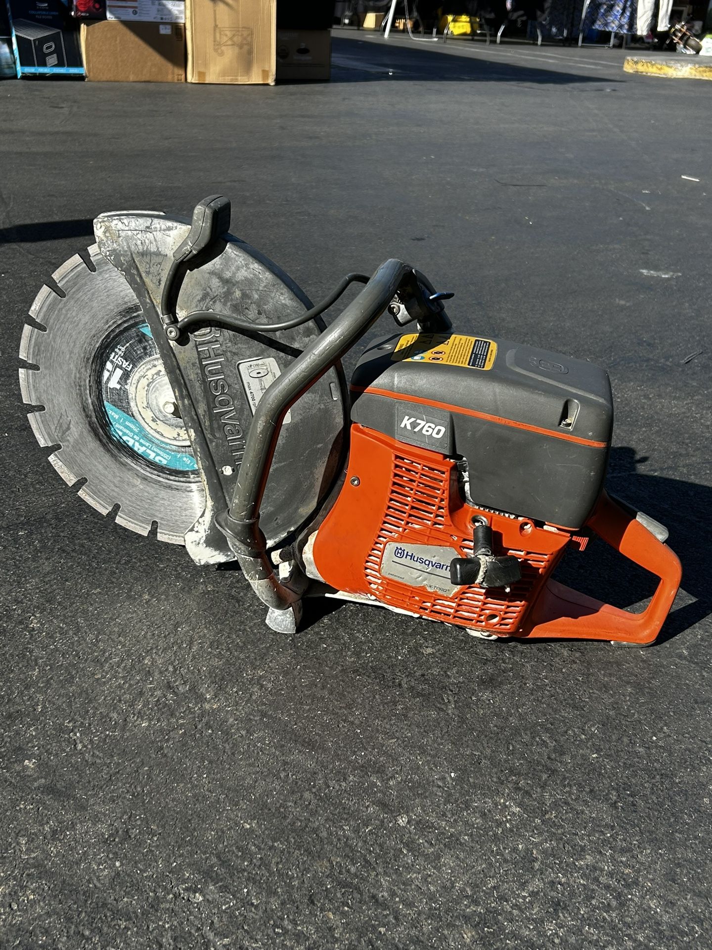 Husqvarna K760 Power Concrete Cutter