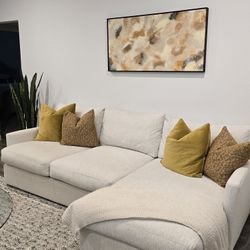 Custom Sectional With Chaise