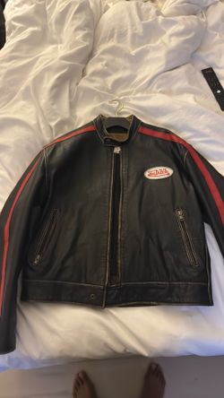 Vintage leather Von Dutch size large