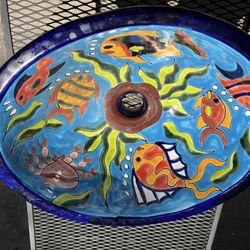 Hand Painted Mexican Sink Bowl