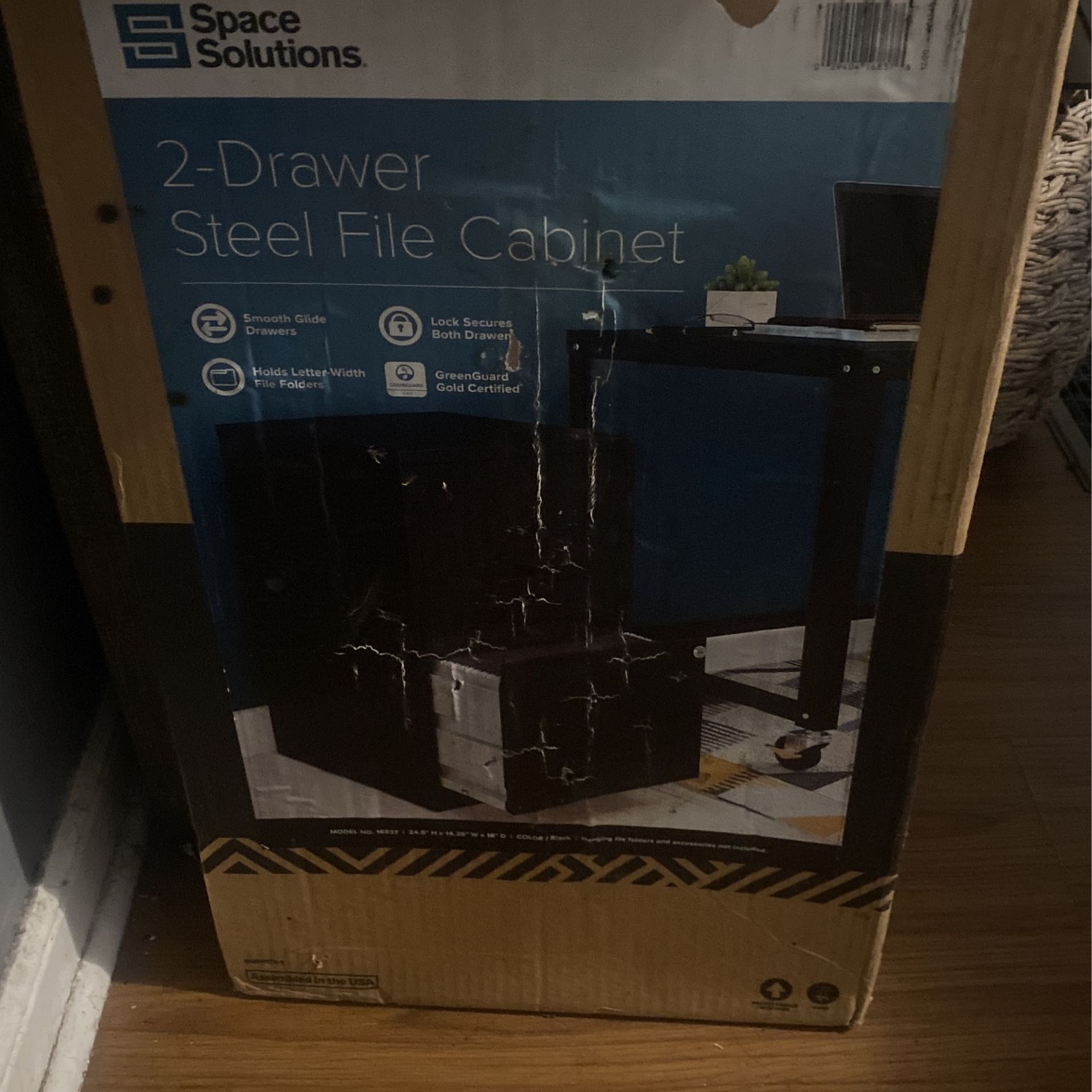 2 drawer steel file cabinet 