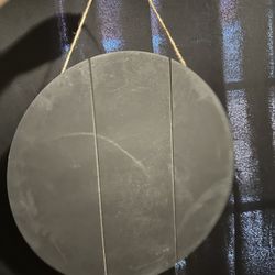 Chalkboard Circle Sign