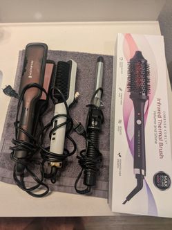 Hair heat styling tools