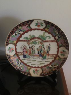 China ceramic plates ornament