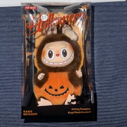Labubu Halloween Sitting Pumpkin Authentic 