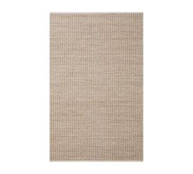 New Pottery Barn Stinson Handwoven Indoor/Outdoor Rug, 3' x 5', Heathered Stone/Salt
