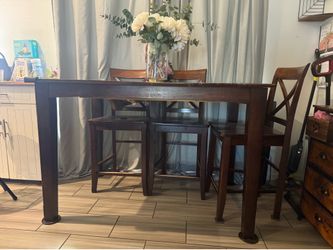 Dining Table + 3 chairs