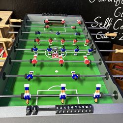 Band new foosball table