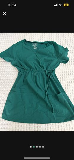 Pregnancy Scrubs Hunter Green