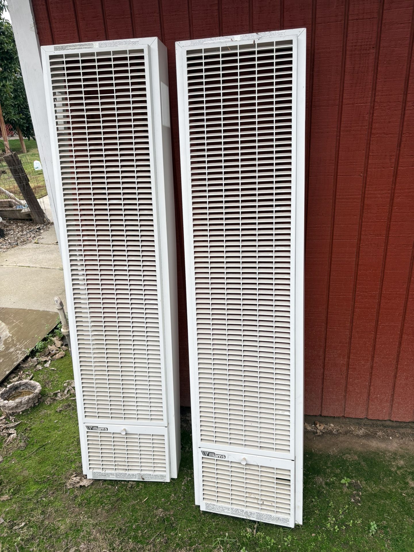 Gas Double Wall Heater