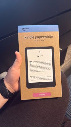 Kindle 12 generation paper white  raspberry color
