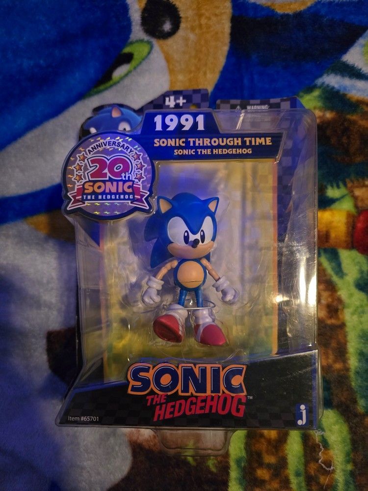 Vintage Jazwares Classic Sonic Action Figure