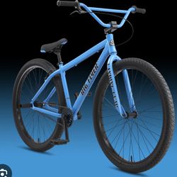Blue SE Bike