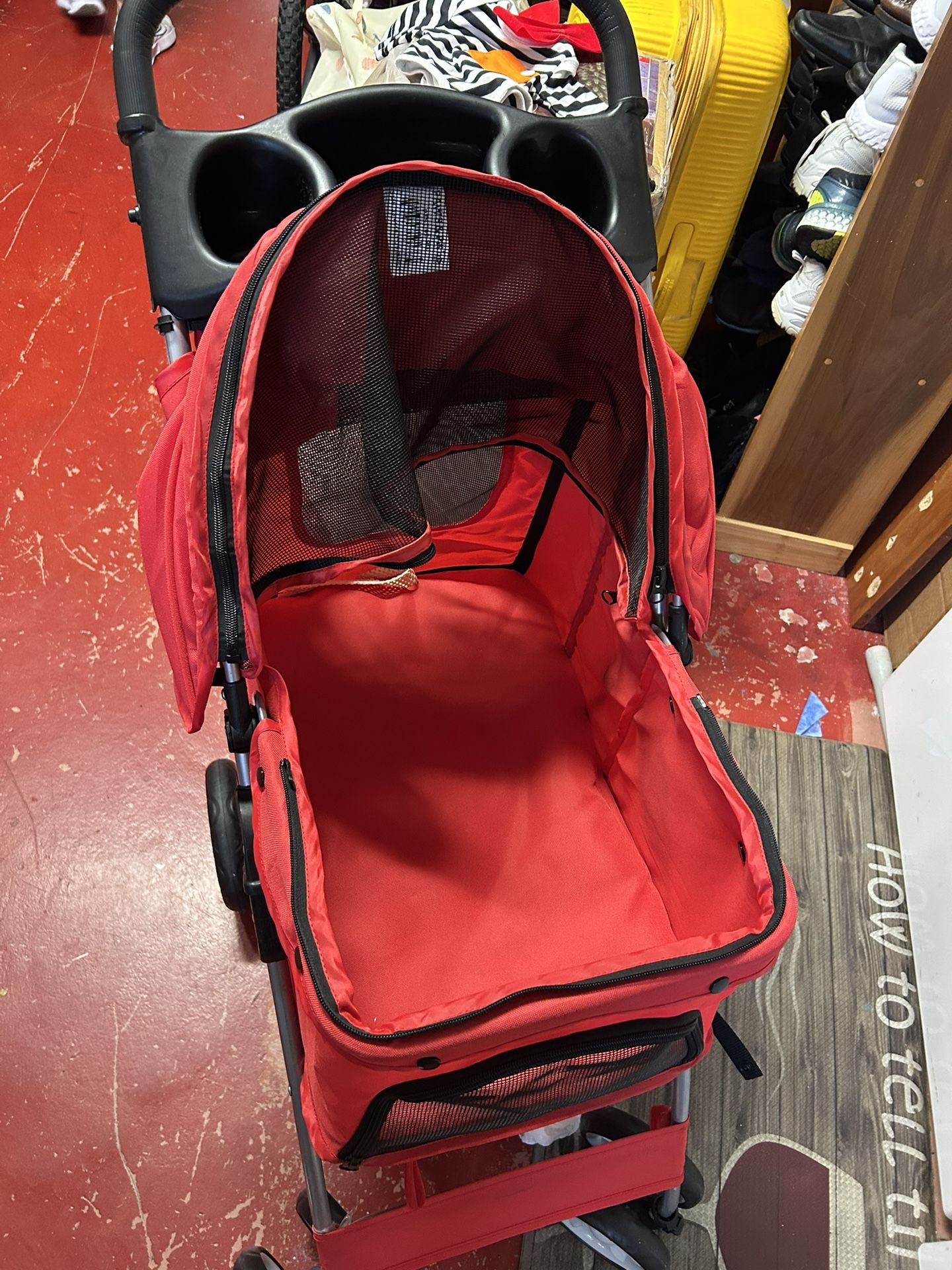 Pet Dog Cat Stroller
