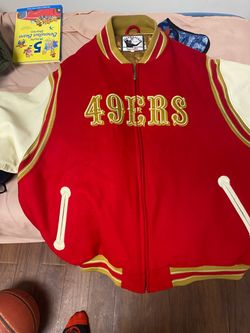 NFL varsity jacket 49ers