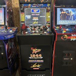 Arcade 1up Final Fight, 1944, Ghost N Goblins & Strider W/Riser - Delivery Available!
