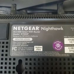 Netgear Nighthawk ModelR7000P
