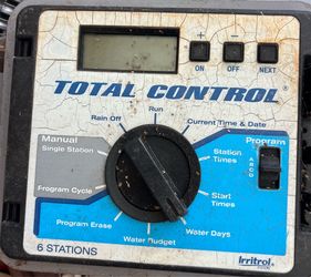 6 station Sprinkler Controller