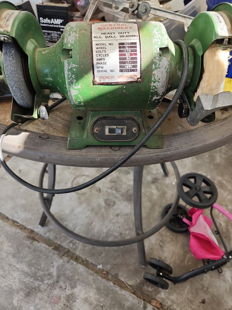 Central Machinery Bench Grinder