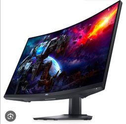 Dell -32" LED Curved QHD Monitor $200 OBO