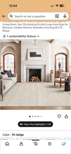 Brand new area rug