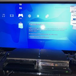 PS3 80GB (backwards compatible) With 6 Games 